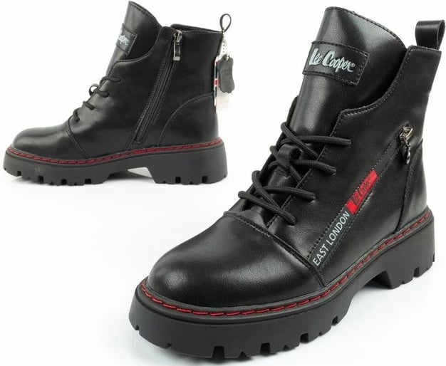 Çizme Lee Cooper për femra, të kuqe