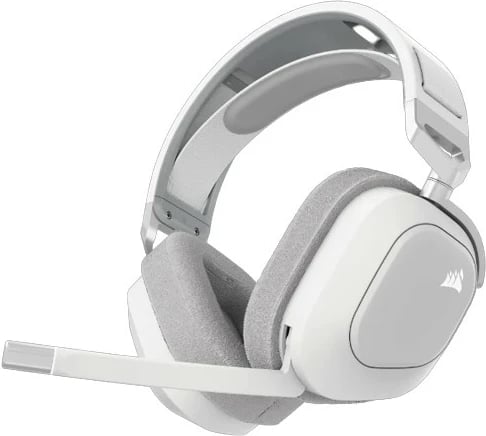 Kufje gaming Corsair HS80 MAX Wireless, Dolby Atmos, 24h, e bardhë
