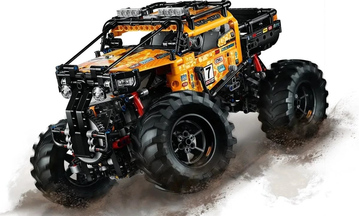 Set LEGO Technic 4X4 X-treme Off-Roader 42099, Portokalli Set LEGO Technic 4X4 X-treme Off-Roader 42099, Portokalli