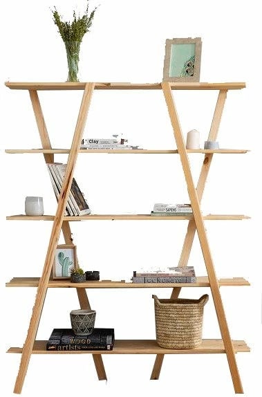 Raft librash Hanah Home, Perla, ngjyrë lisi