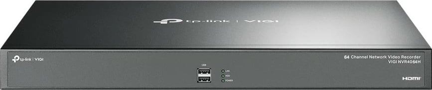 Regjistrues video rrjeti TP-Link VIGI NVR4064H, 64 kanale, 3840 x 2160 piksel