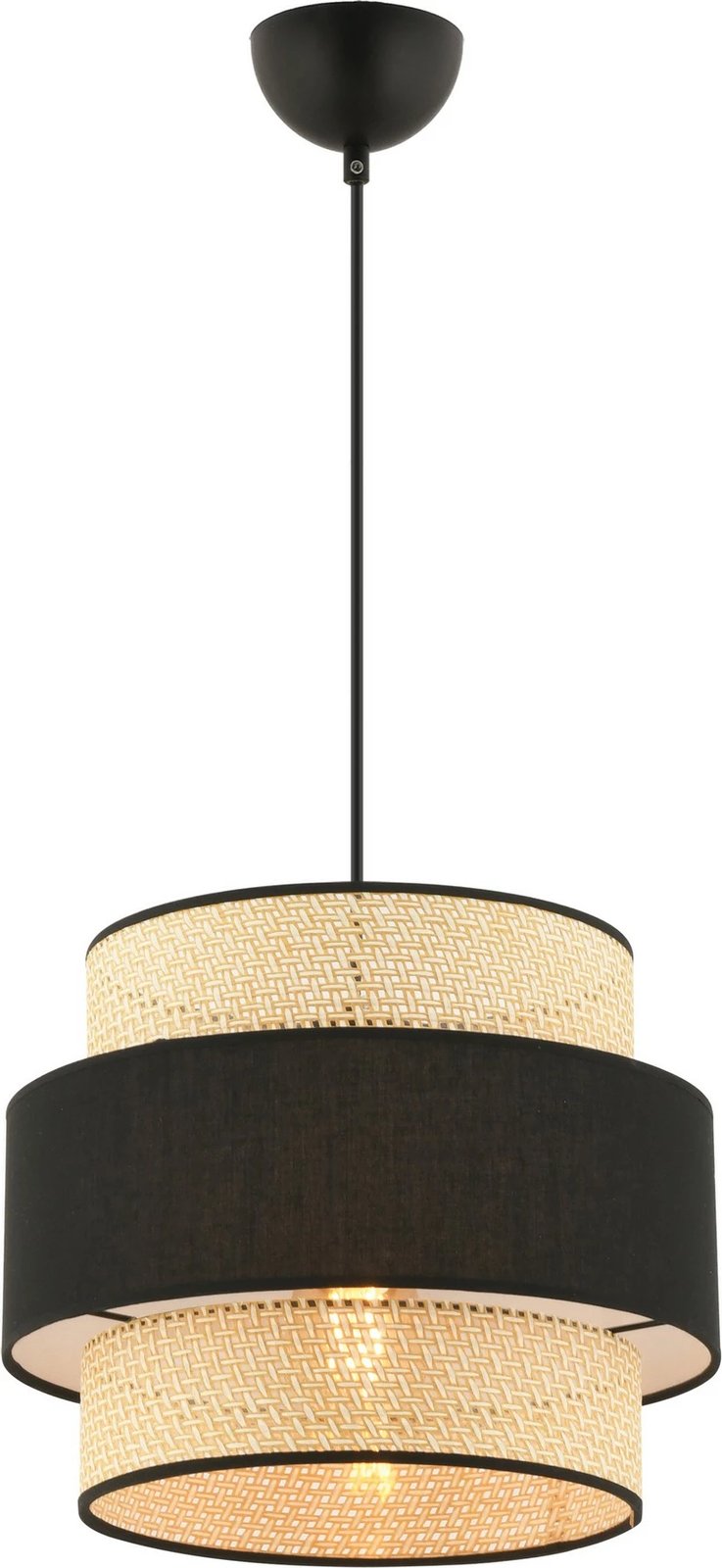 Llambë tavani Opviq, Cascade Hazeran, ngjyrë camel dhe e zezë Llambë tavani Opviq, Cascade Hazeran, ngjyrë camel dhe e zezë