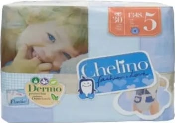 Pelenë për fëmijë Chelino Fashion&Love T-5, 30 copë