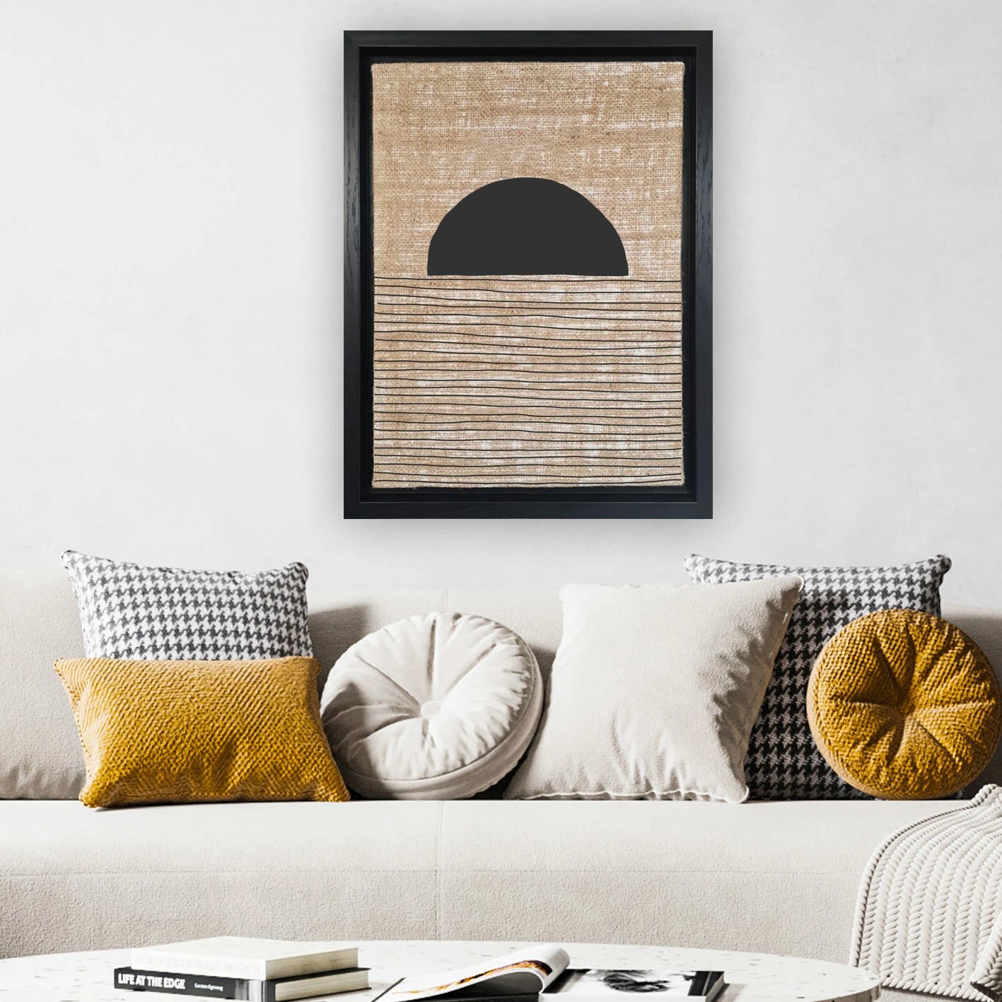 Pikturë dekorative në kanavacë, shumëngjyrëshe, Wallity, LSJ617674513734 - 96136, 96x136cm