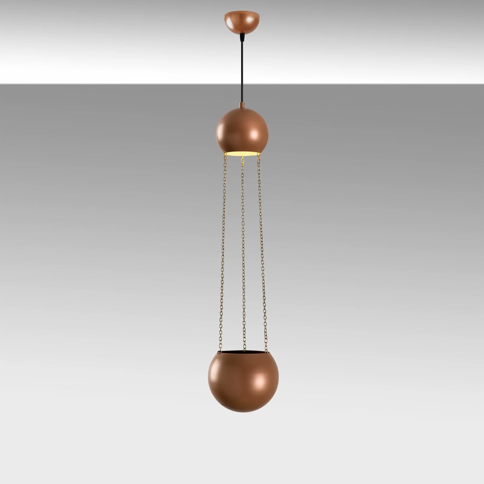 Llambë varëse Opviq, ngjyrë bakri, 15423