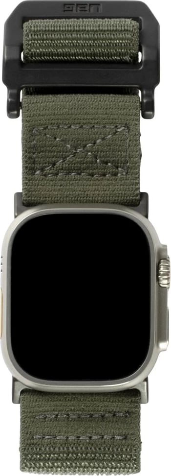 Rrip për Apple Watch Ultra, UAG Urban Armor, i zi, rezistent ndaj ujit