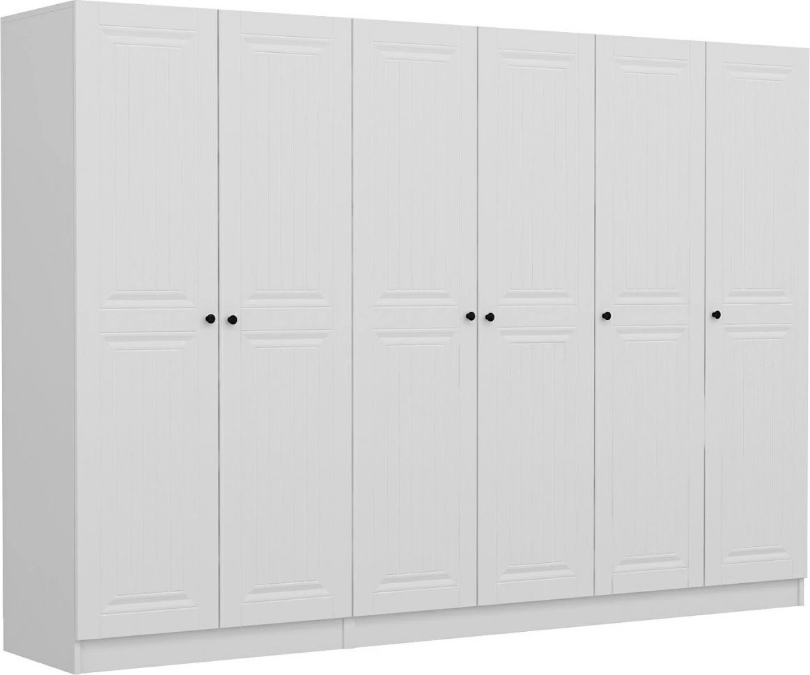 Dollap i bardhë për dhomë gjumi, Skye Decor, Kale - 4774