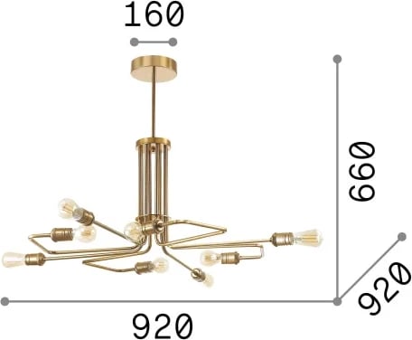 Varëse ndriçimi Triumph sp8