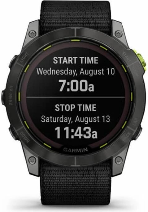 Orë sportive Garmin unisex, e zezë