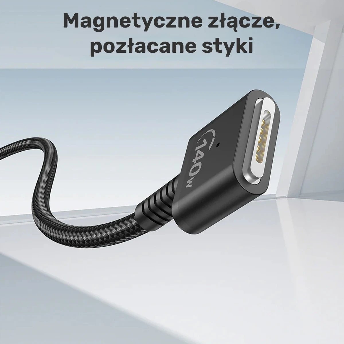 Kabull Unitek USB-C - MagSafe 3, 1m, i zi