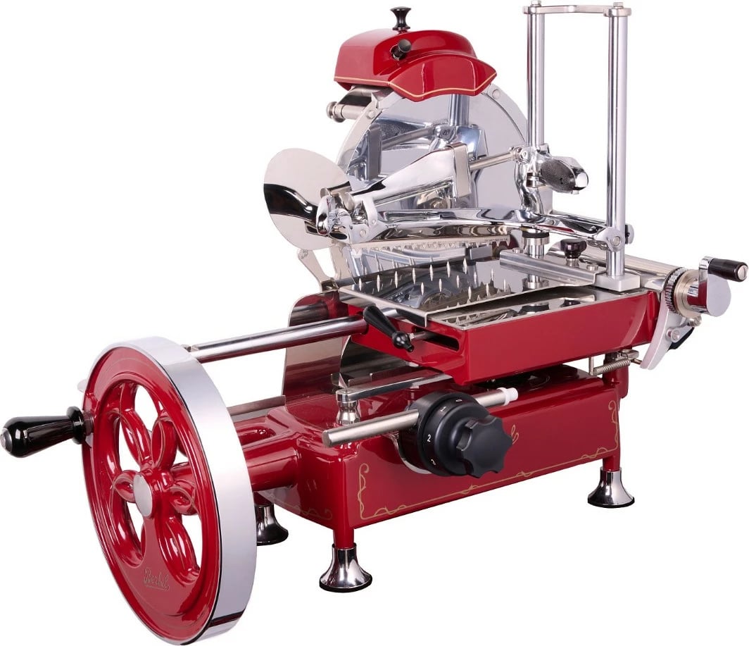 Makineri prerëse Berkel Volano B2, manuale, ngjyrë e kuqe