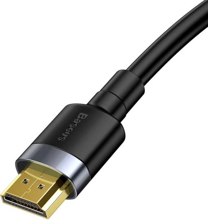 Kabllo HDMI Baseus Cafule, 5m, 4K@60Hz, HDMI 2.0, E zezë