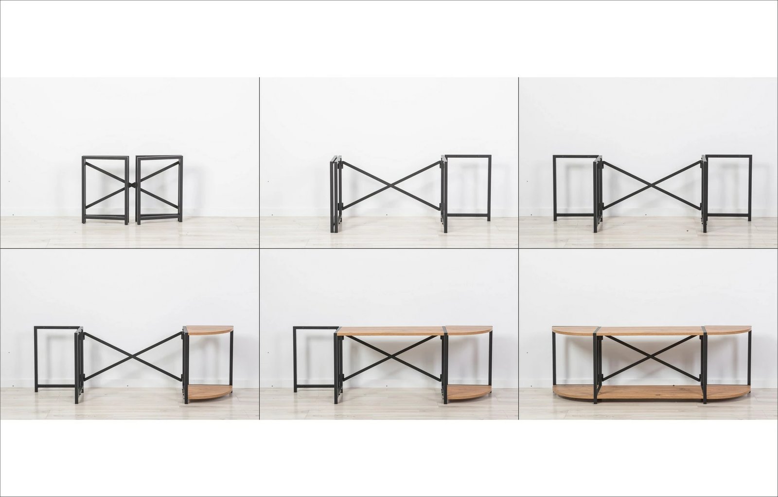 Komodë TV Skye Decor, Sky Rafix, ngjyrë Atlantic Pine dhe e zezë