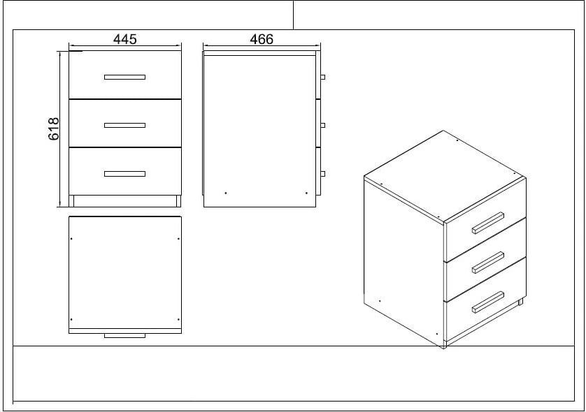 Set mobiljesh për zyre, ngjyrë e bardhë, Skye Decor, Vo17-W