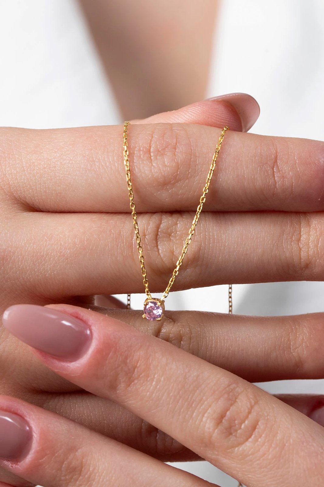 Varëse argjendi Elika Silver, ngjyrë rozë, TFNY65235