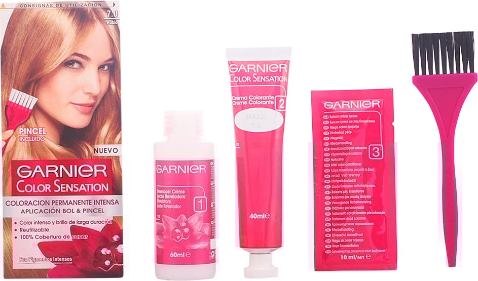 Ngjyrë për flokë Garnier Color Sensation 7.0 Blond unisex