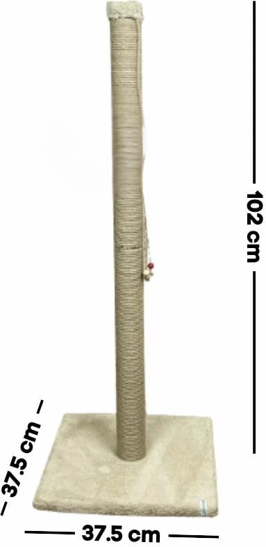 Dru për gërvishtje për mace, Paws & Whiskers, Aero, bezhë