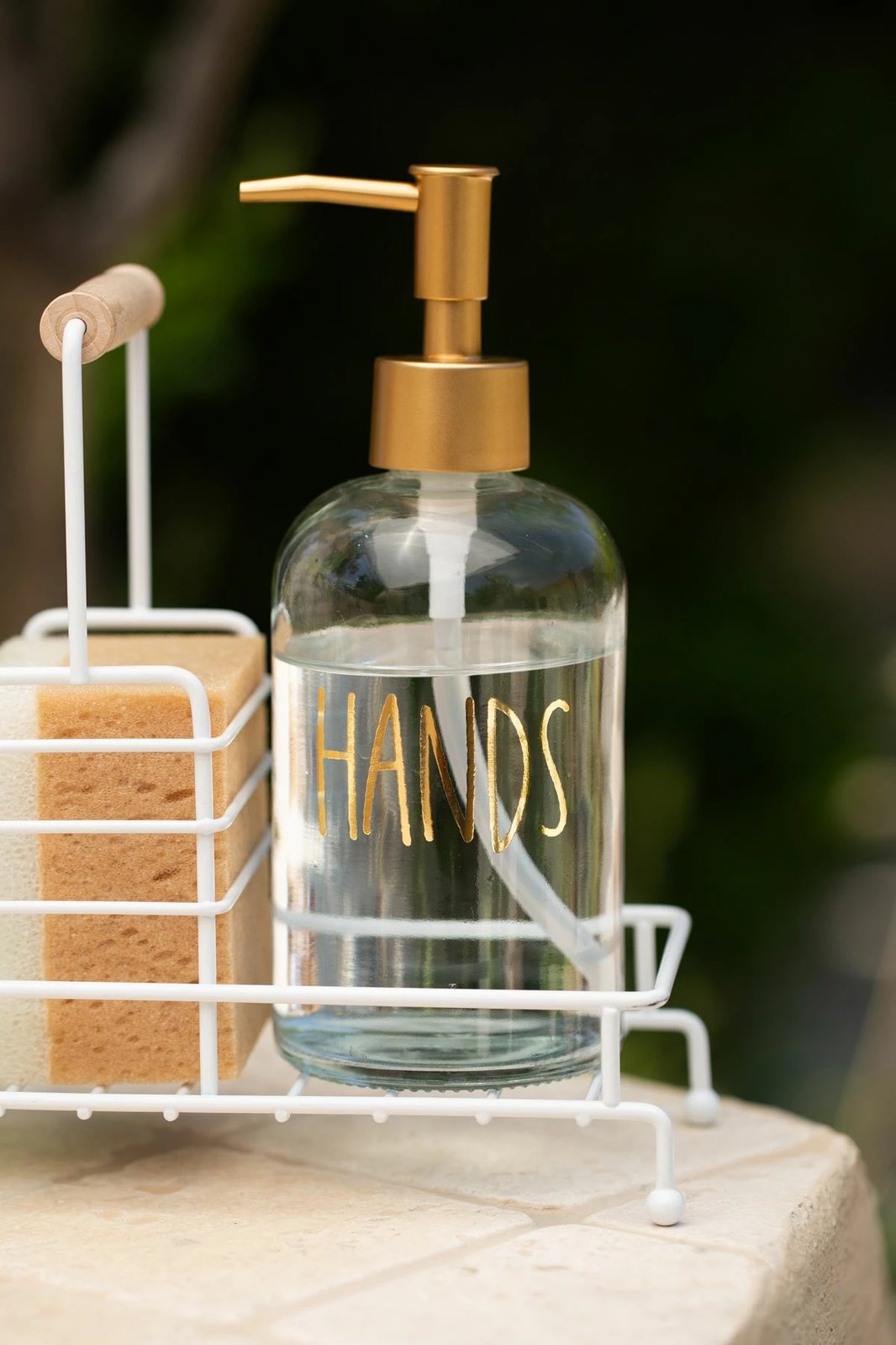 Set dozatorësh sapuni prej qelqi, 3 pjesë, Hermia Concept, Pure