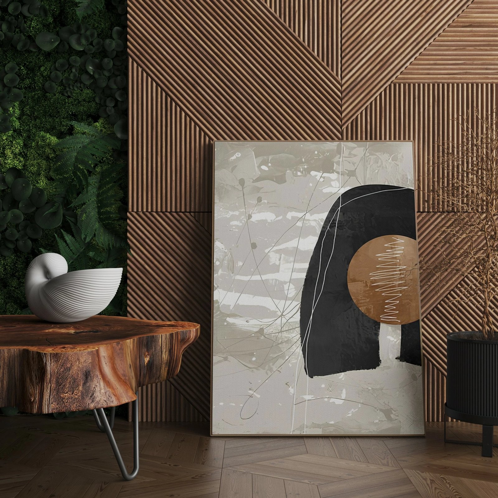 Pikturë dekorative në kanavacë, shumëngjyrëshe, Wallity, ASR_CNV25-46, 50x70cm