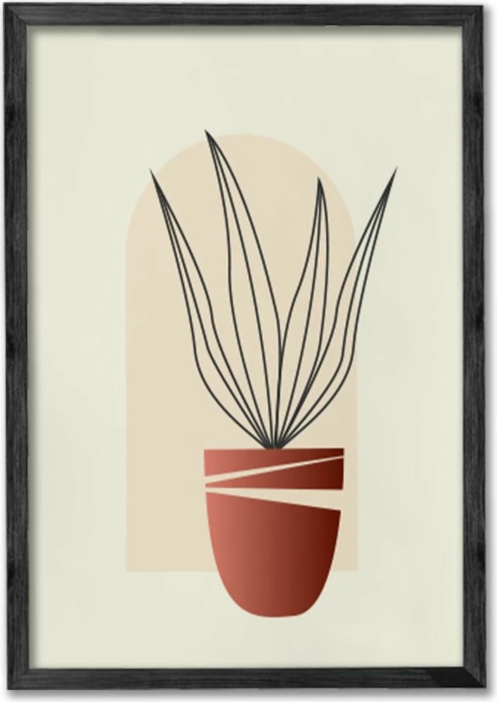 Pikturë dekorative me kornizë (3 copë), Wallity, Ersy3Syhcrv9