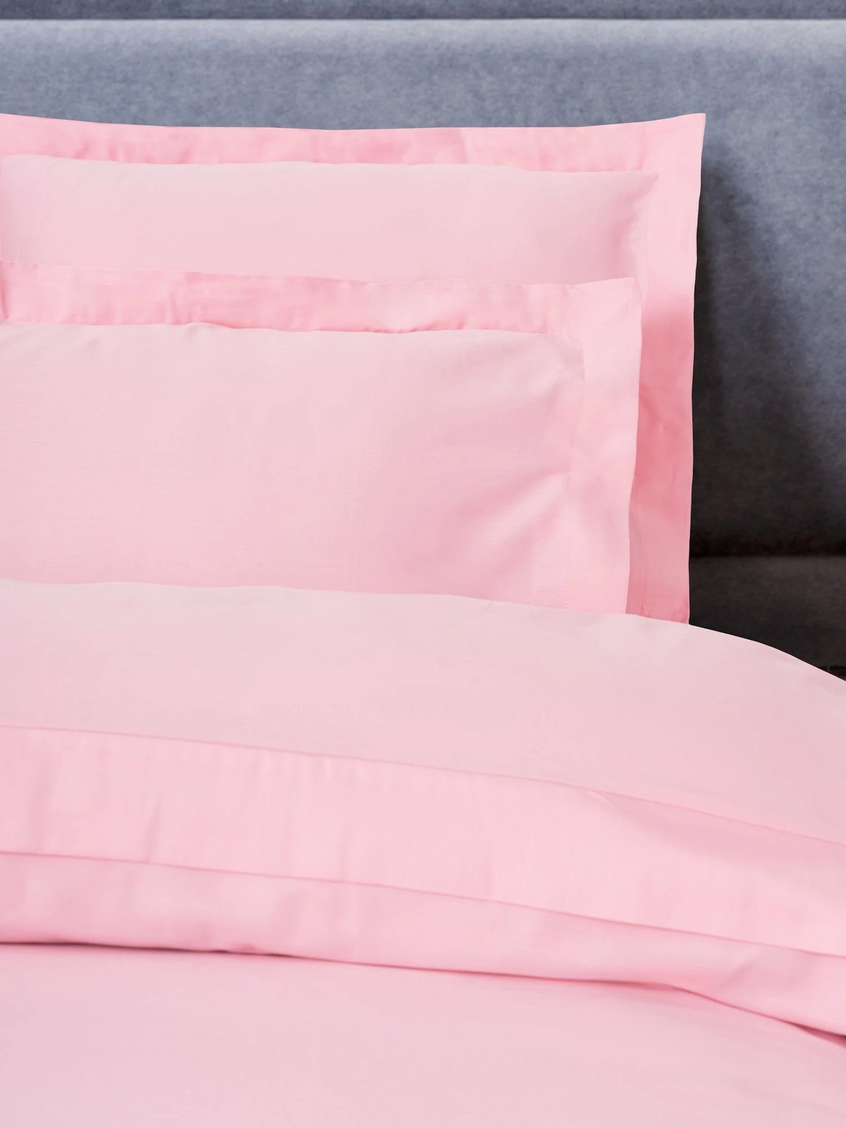 Set mbulesë për jorgan King Satin, L'essentiel, elegant, rozë