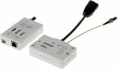 Kit kompakt Axis T8645PoE+ mbi koaksial, i zi, i bardhë