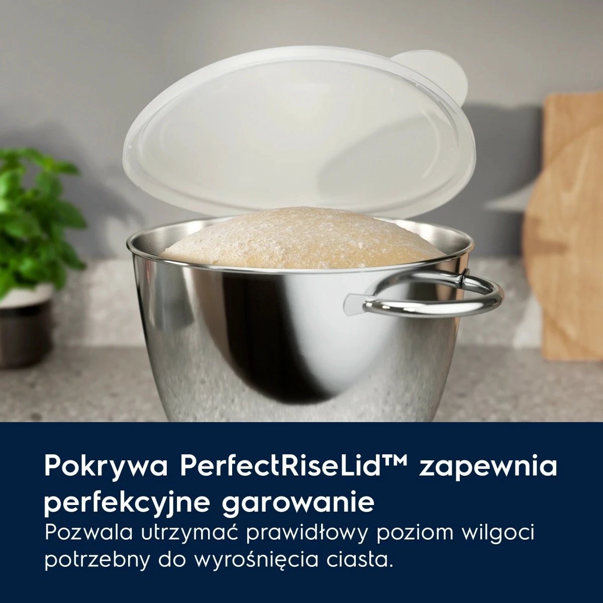 Robot kuzhine, Electrolux, E6KM1-4OWT, 1200 W, 10 shpejtësi, tas 6L + 4L, i bardhë