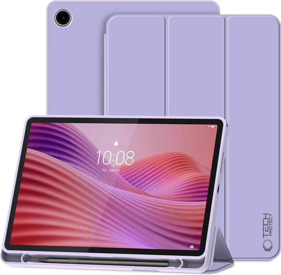 Mbështjellës tablet Tech-Protect SmartCase Pen për Lenovo Tab 10.1 TB-311, Violet