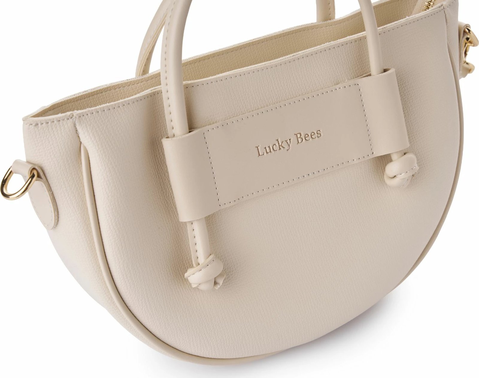 Çantë krahu Lucky Bees Elin v2, ngjyrë krem Çantë krahu Lucky Bees Elin v2, ngjyrë krem