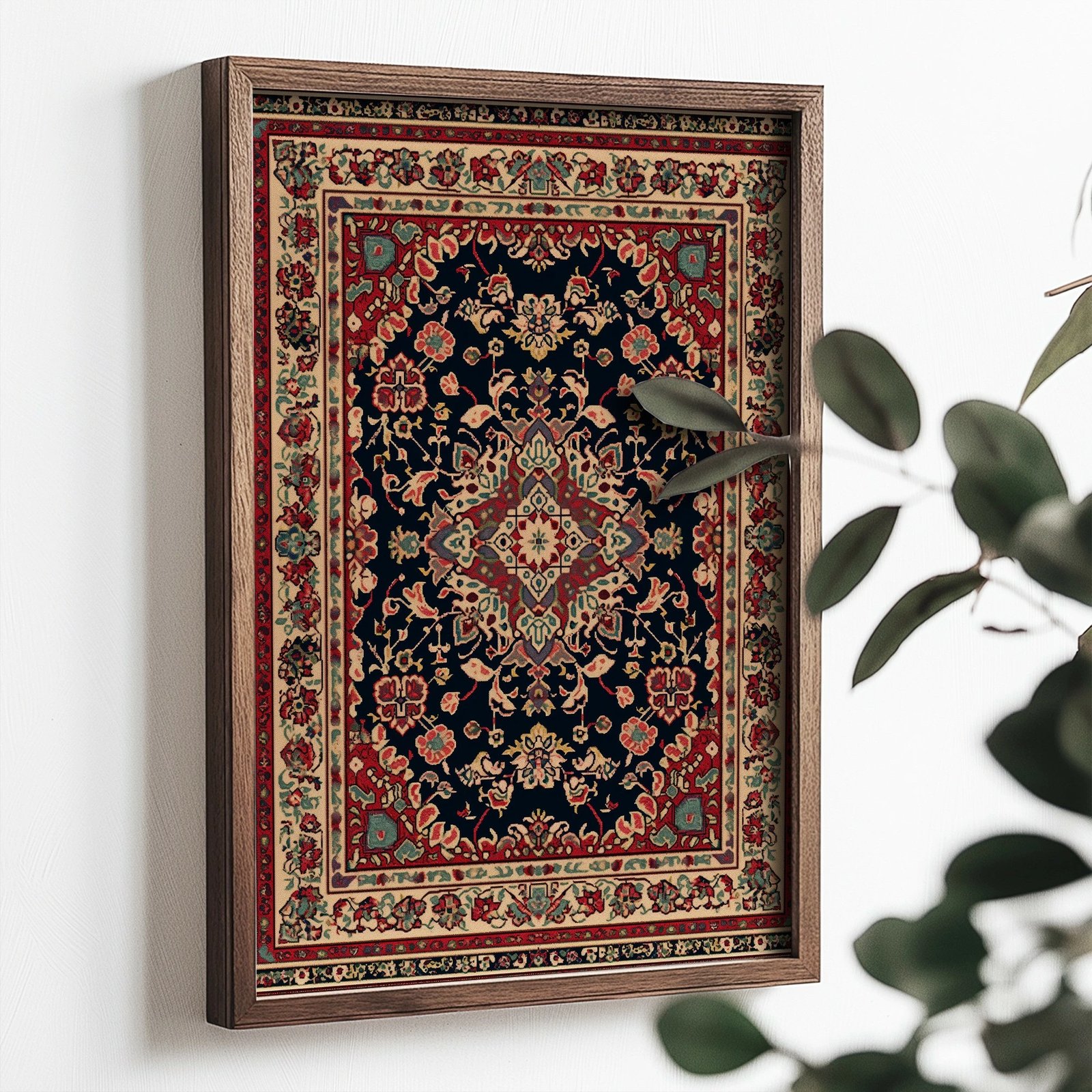 Pikturë dekorative me kornizë MDF, Wallity, TUN082-XL, shumëngjyrëshe, 50x70x3.5cm