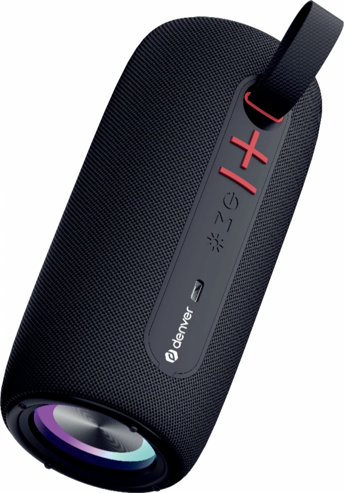 Altoparlant Bluetooth Denver BTL-360B me drita LED, i zi