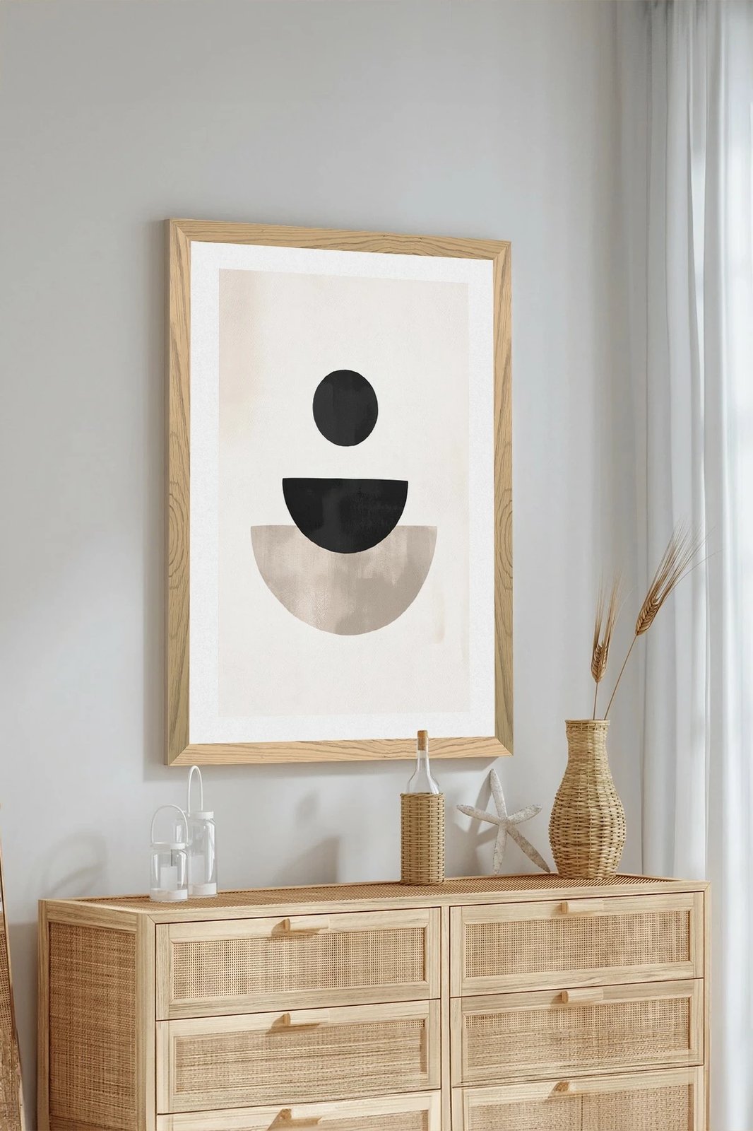 Pikturë dekorative Wallity, Tekhammdf78, shumëngjyrëshe, 33x48cm