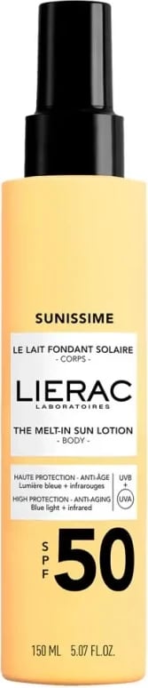 Qumësht për diell Lierac Sunissime SPF 50+ unisex 150ml