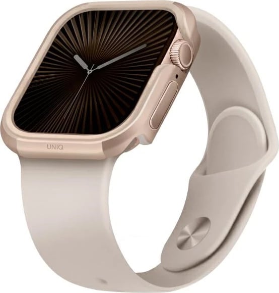 Mbështjellës UNIQ Valencia për Apple Watch 10, 46mm, ari