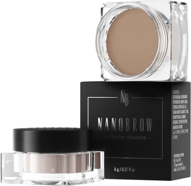 Pomadë për vetulla Nanobrow Eyebrow Pomade Light Brown 6g