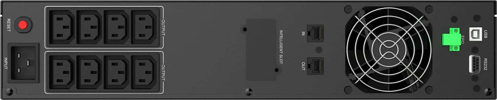 UPS PowerWalker VI, 3000 RLE, 3000VA, 1800 W, 8 AC, i zi