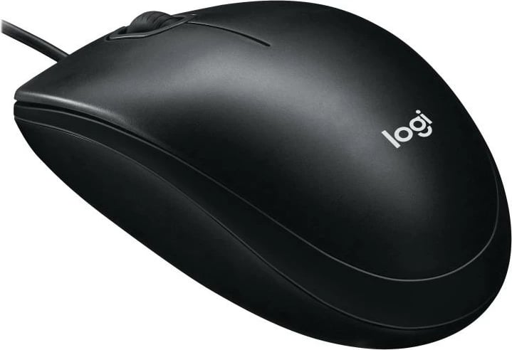Maus, Logitech, M100 910-006652, me kabllo USB, për Chrome OS, zi