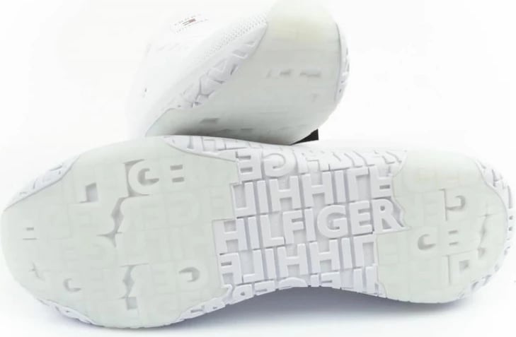 Këpucë për meshkuj Tommy Hilfiger, të bardha