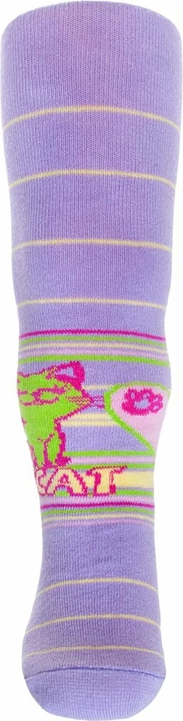 Getra me ABS për fëmijë, New Baby, My Cat, pambuk 80%, madhësia 104 (3-4 vjet), lejla