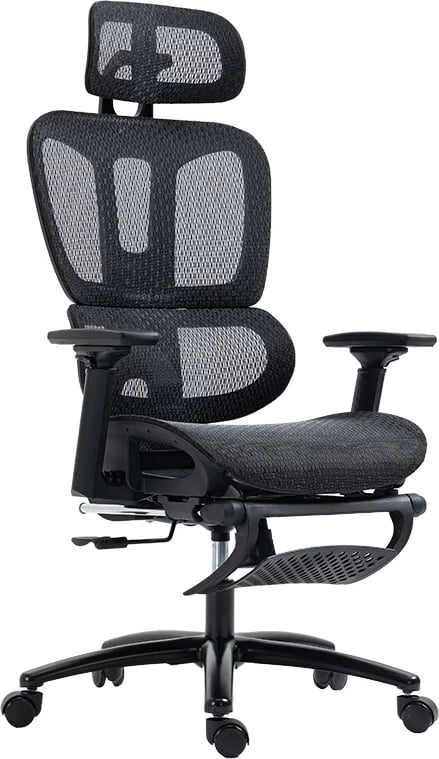 Karrige për zyre Verdant, e zezë