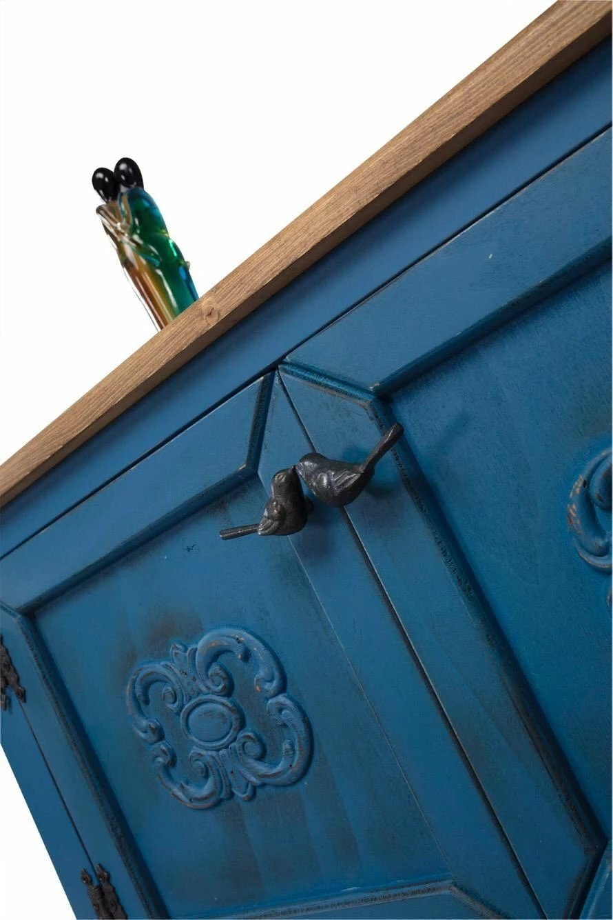 Komodë Hanah Home, Ada, ngjyrë kaltër