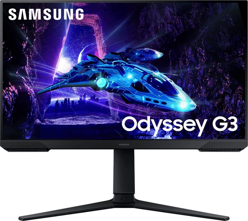 Monitor gaming, Samsung, Odyssey G3 S24DG300EU / LS24DG300EUXEN, 24", e zezë
