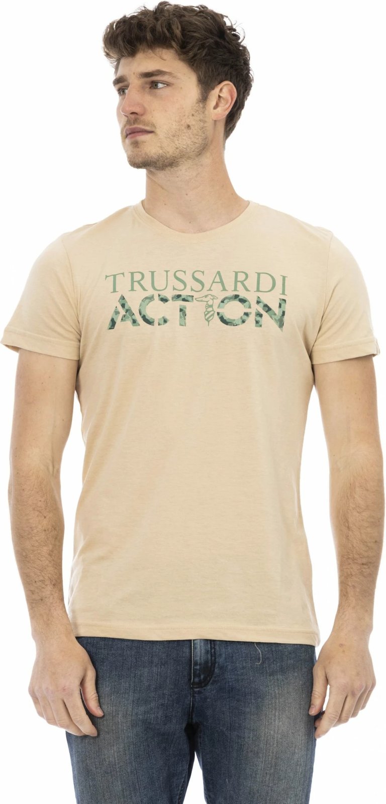Maicë për meshkuj Trussardi Action, bezhë