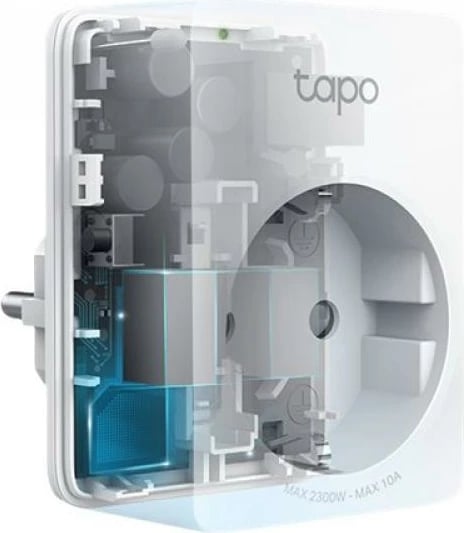 Prizë smart, TP-Link, Tapo P100, e bardhë, 2-pack