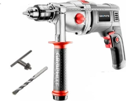 Çekiç elektrik GRAPHITE 58G722, 1050W, 13mm, 2 shpejtësi, me kuti
