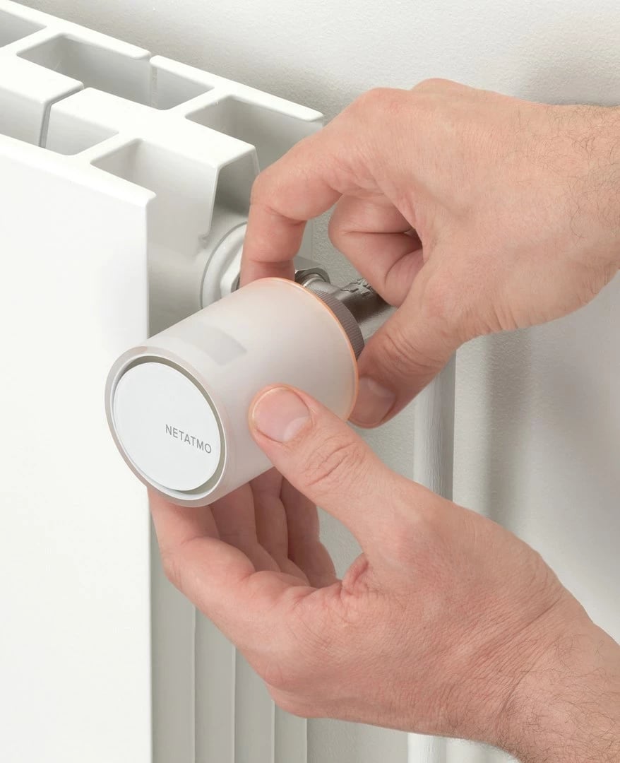 Valvulë radiatorike e mençur Netatmo NAV-EN, Bardhë