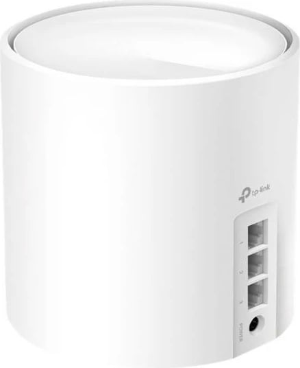 router mesh Wi‑Fi 6, TP-Link Deco X50 AX3000 2.5Gbps, e bardhë, 1-pack