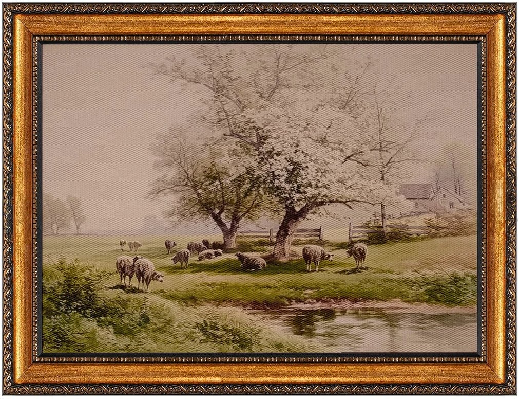 Pikturë dekorative në kanavacë me kornizë, shumëngjyrëshe, Wallity, ATCRCVCNVSMDL44 - 50x70cm