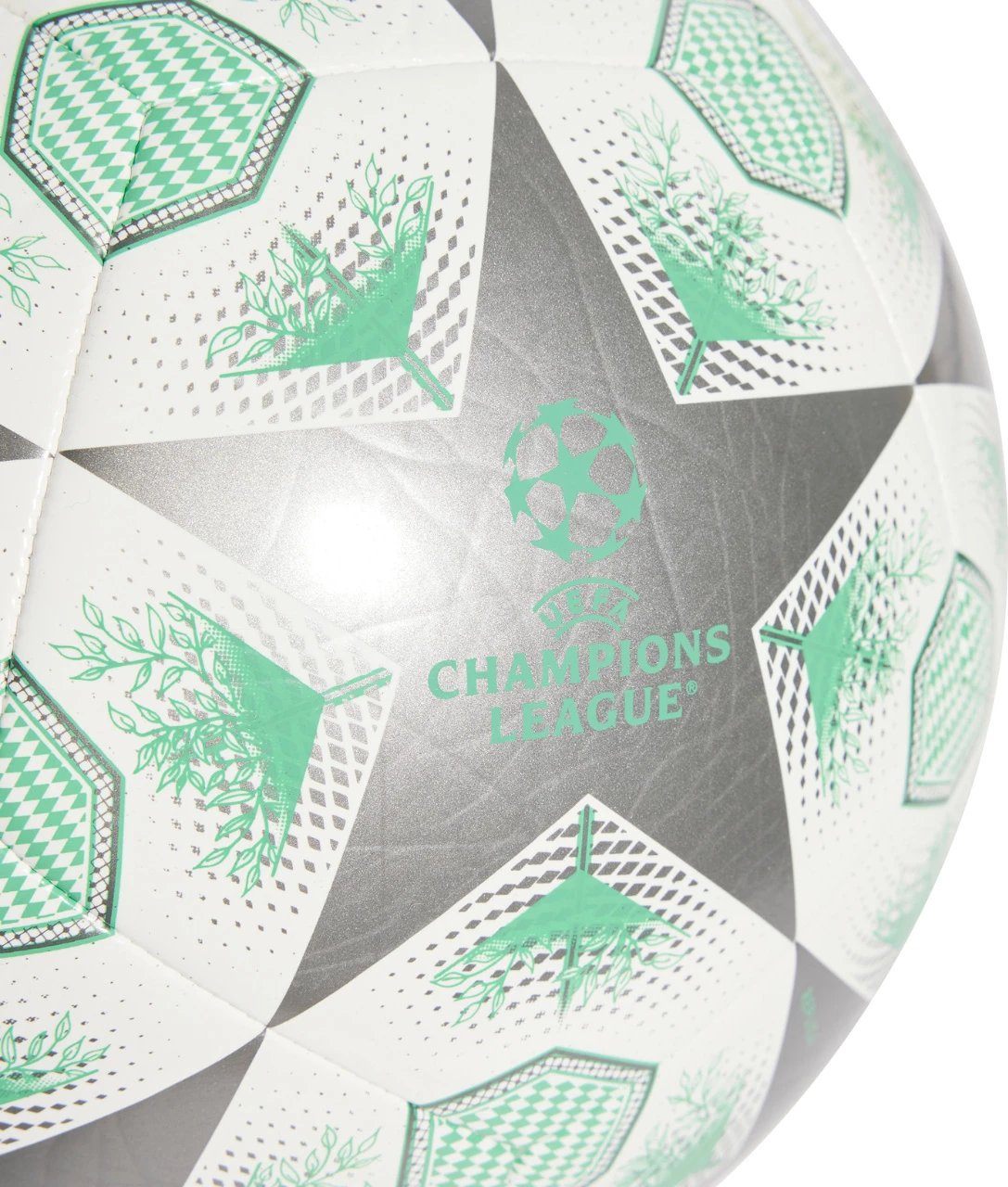 Top futbolli adidas për meshkuj, bardh-e-gjelbër