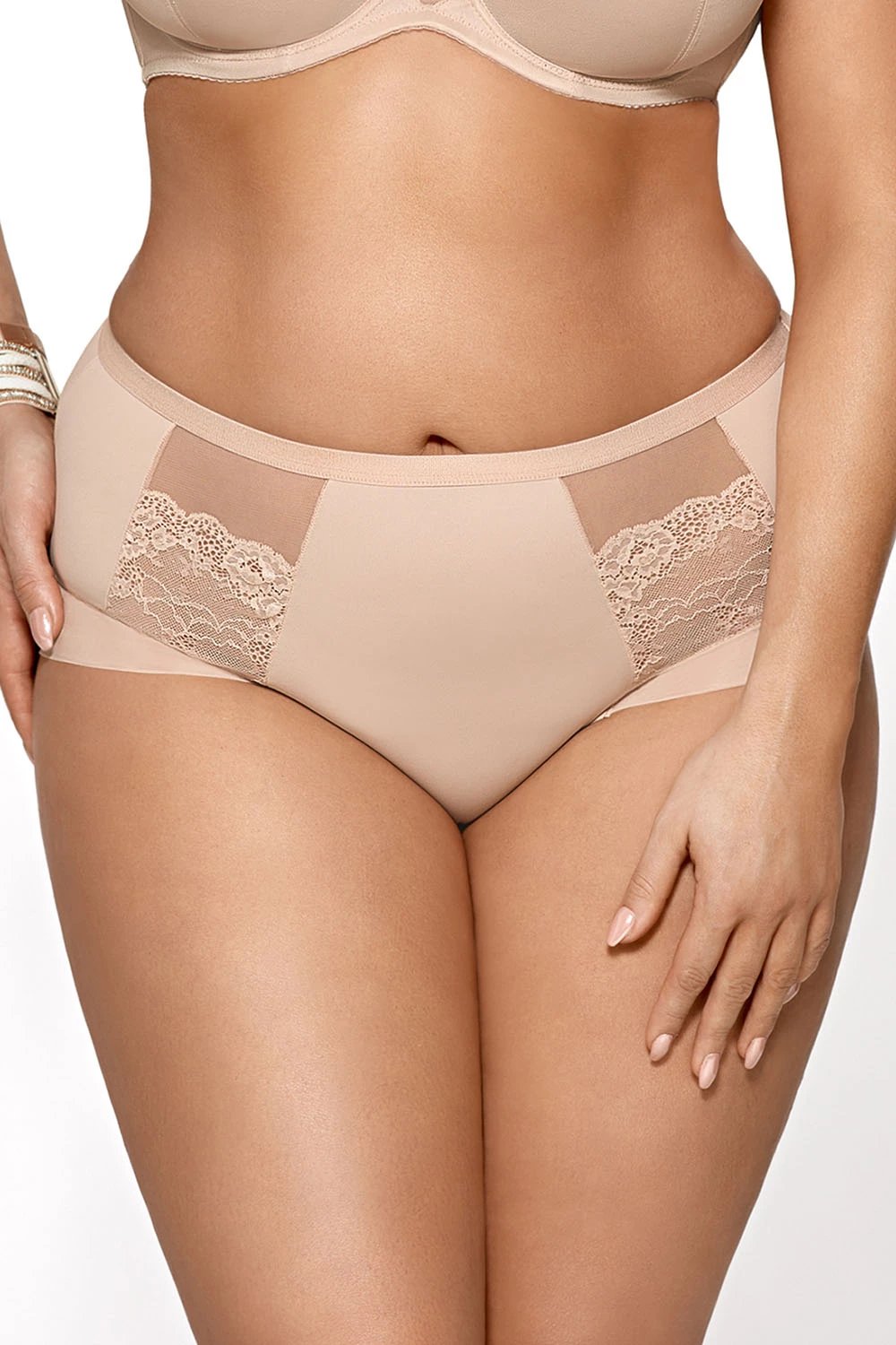 Të brendshme Gorsenia Lingerie 120553, bezhë